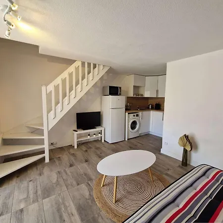 Hébergement de vacances Duplex Confortable à Marseillan-plage Avec Véranda - Fr-1-387-217 *